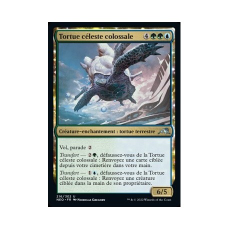 (FOIL) Multicolore - Tortue céleste colossale (U) [NEO]