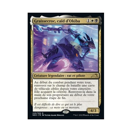 (FOIL) Multicolore - Graissecroc, caïd d'Okiba (R) [NEO]