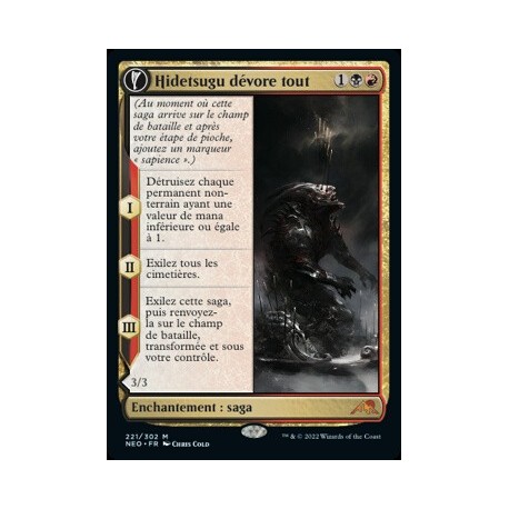(FOIL) Multicolore - Hidetsugu dévore tout (M) [NEO]