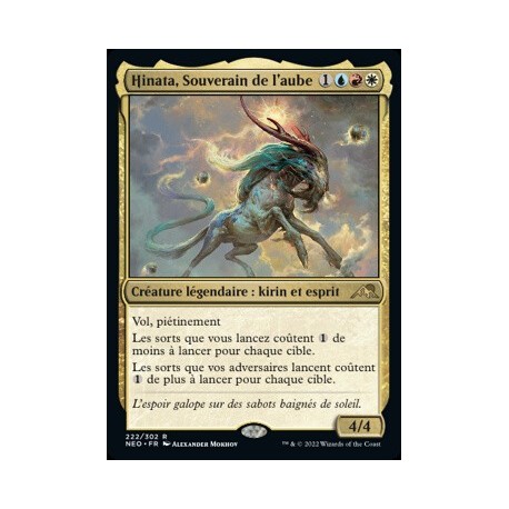 (FOIL) Multicolore - Hinata, Souverain de l'aube (R) [NEO]