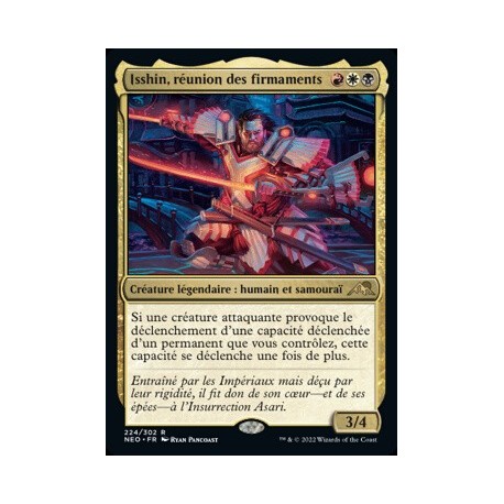 (FOIL) Multicolore - Isshin, réunion des firmaments (R) [NEO]