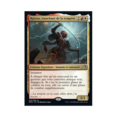 (FOIL) Multicolore - Raiyuu, tranchant de la tempête (R) [NEO]