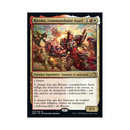 (FOIL) Multicolore - Risona, commandante Asari (R) [NEO]