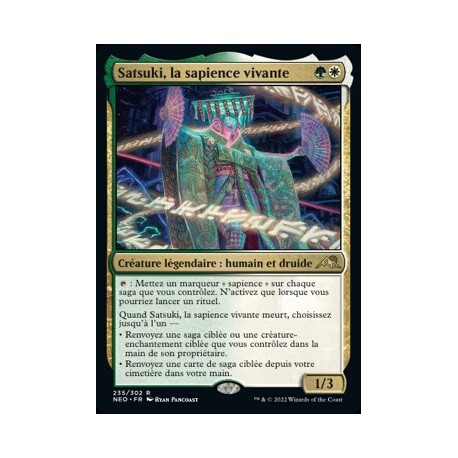(FOIL) Multicolore - Satsuki, la sapience vivante (R) [NEO]