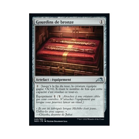 (FOIL) Artefact - Gourdins de bronze (U) [NEO]