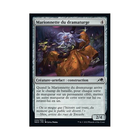 (FOIL) Artefact - Marionnette du dramaturge (C) [NEO]
