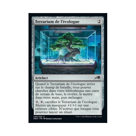 (FOIL) Artefact - Terrarium de l'écologue (C) [NEO]