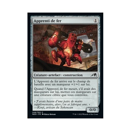 (FOIL) Artefact - Apprenti de fer (C) [NEO]