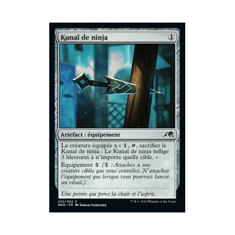 (FOIL) Artefact - Kunai de ninja (C) [NEO]
