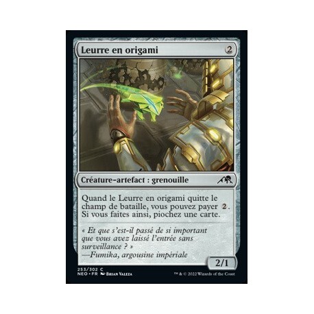 (FOIL) Artefact - Leurre en origami (C) [NEO]