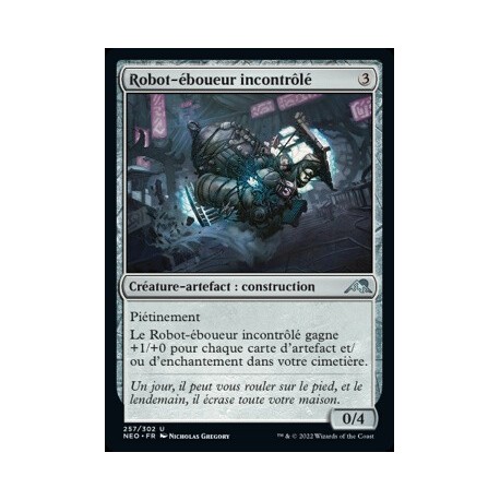 (FOIL) Artefact - Robot-éboueur incontrôlé (U) [NEO]