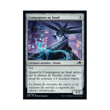 (FOIL) Artefact - Compagnon au fanal (C) [NEO]