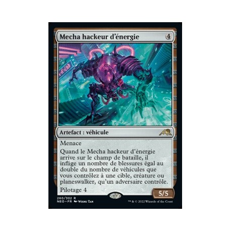 (FOIL) Artefact - Mecha hackeur d'énergie (R) [NEO]