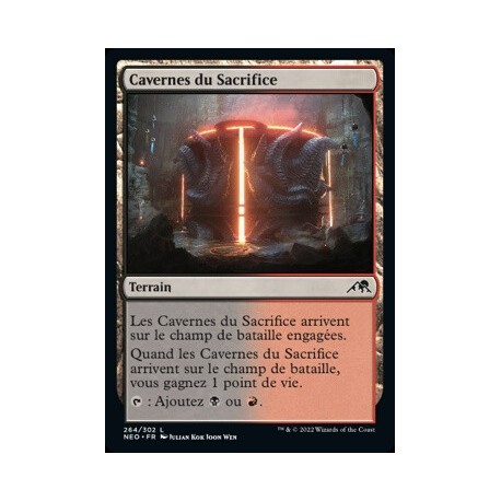 (FOIL) Terrain - Cavernes du sacrifice (C) [NEO]