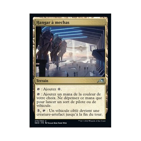 (FOIL) Terrain - Hangar à Mechas (U) [NEO]