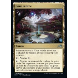 (FOIL) Terrain - Cour retirée (U) [NEO]