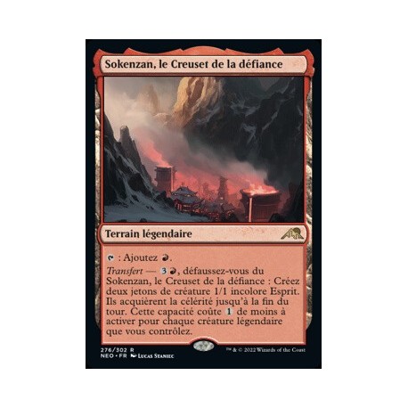 (FOIL) Terrain - Sokenzan, le creuset de la défiance (R) [NEO]