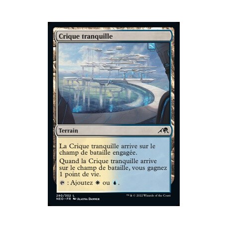 (FOIL) Terrain - Crique tranquille (C) [NEO]
