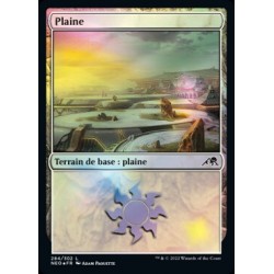 (FOIL) Terrain - Plaine (V2) (L) [NEO]