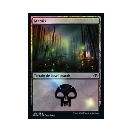 (FOIL) Terrain - Marais (V1) (L) [NEO]