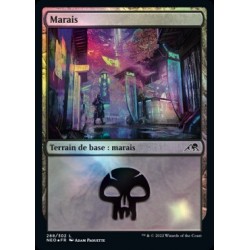 (FOIL) Terrain - Marais (V2) (L) [NEO]