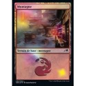 (FOIL) Terrain - Montagne (V2) (L) [NEO]