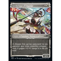 (FOIL) Blanche - (SC) Archétype d'Eiganjo (C) [NEO]