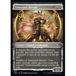(FOIL) Blanche - (SC) Samouraï dévoué (U) [NEO]