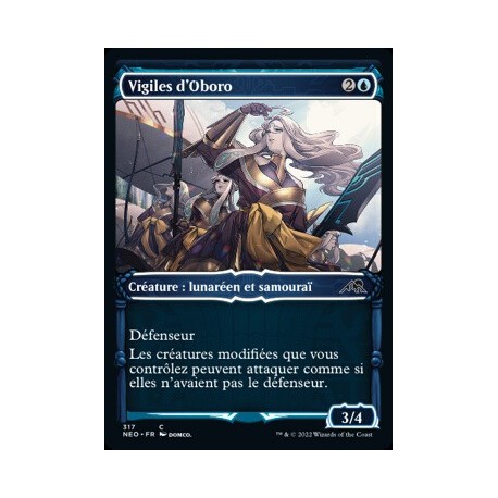 (FOIL) Bleue - (SC) Vigiles d'Oboro (C) [NEO]