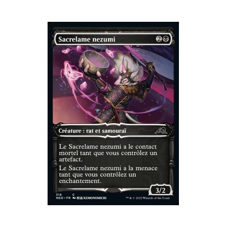 (FOIL) Noire - (SC) Sacrelame nezumi (C) [NEO]