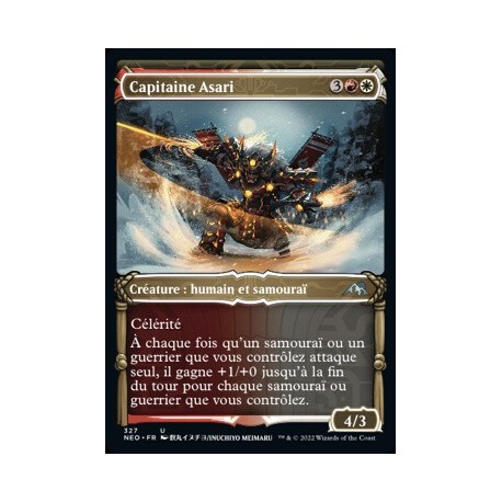 (FOIL) Multicolore - (SC) Capitaine Asari (U) [NEO]