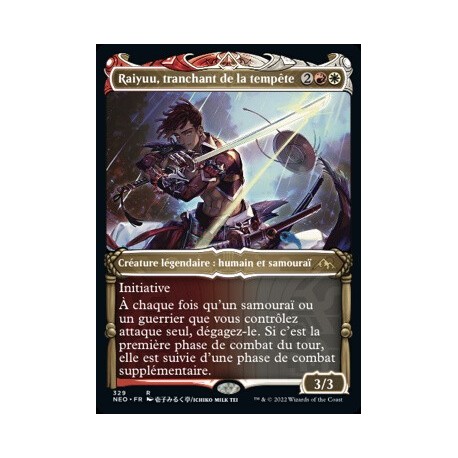 (FOIL) Multicolore - (SC) Raiyuu, tranchant de la tempête (R) [NEO]