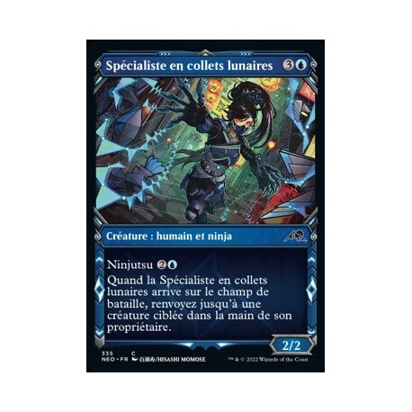(FOIL) Bleue - (SC) Spécialiste en collets lunaires (C) [NEO]