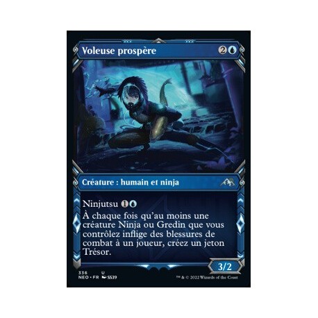 (FOIL) Bleue - (SC) Voleuse prospère (U) [NEO]
