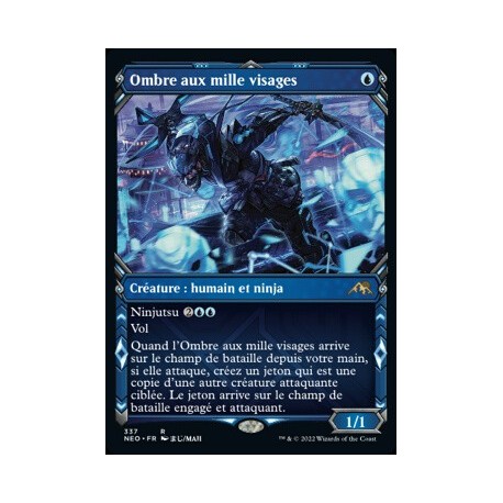 (FOIL) Bleue - (SC) Ombre aux mille visages (R) [NEO]