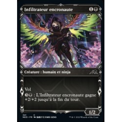 (FOIL) Noire - (SC) Infiltrateur encronaute (C) [NEO]