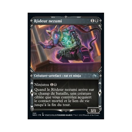 (FOIL) Noire - (SC) Rôdeur nezumi (U) [NEO]