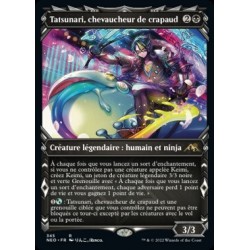 (FOIL) Noire - (SC) Tatsunari, chevaucher de crapaud (R) [NEO]