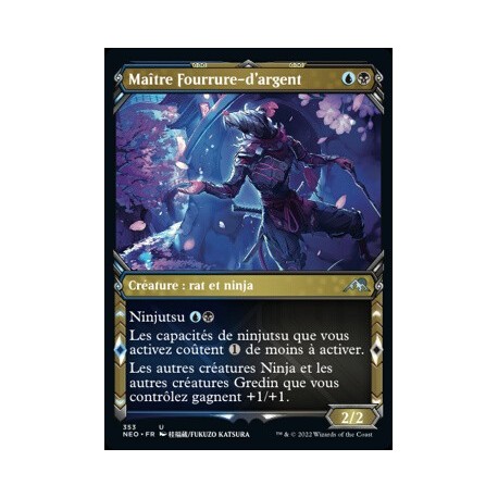 (FOIL) Multicolore - (SC) Maître Fourrure-d'argent (U) [NEO]