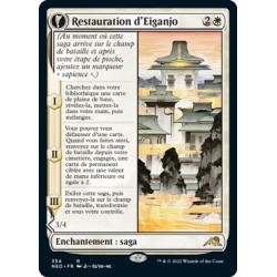 (FOIL) Blanche - (SC) Restauration d'Eiganjo (R) [NEO]