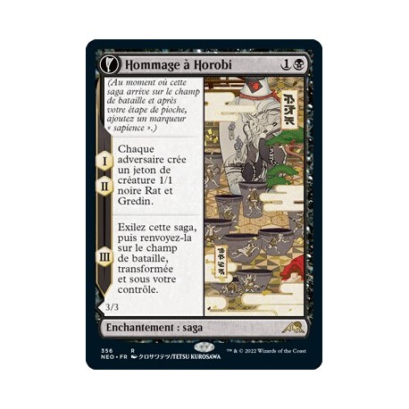 (FOIL) Noire - (SC) Hommage à Horobi (R) [NEO]