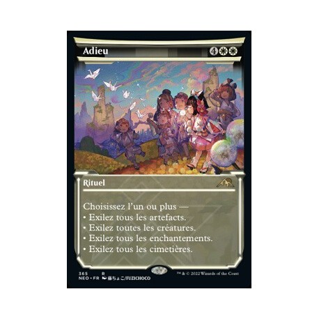 (FOIL) Blanche - (SC) Adieu (R) [NEO]