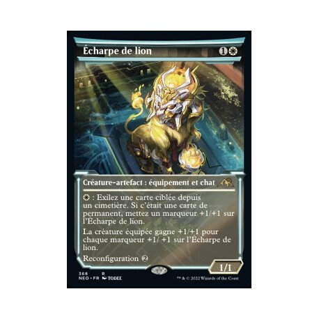 (FOIL) Blanche - (SC) Écharpe de lion (R) [NEO]