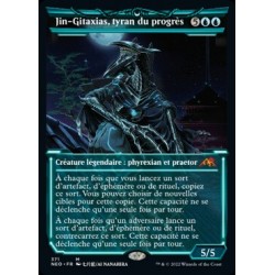 (FOIL) Bleue - (SC) Jin-Gitaxias, tyran du progrès (M) [NEO]