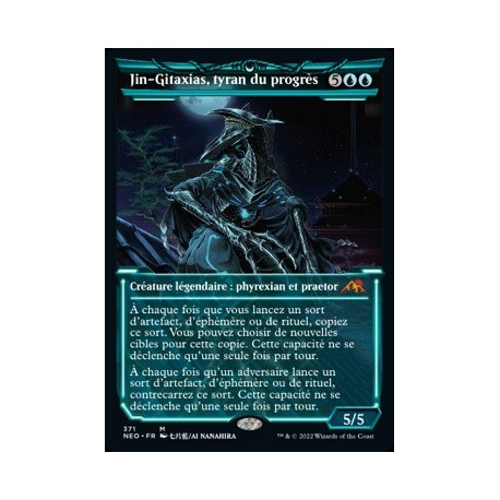 (FOIL) Bleue - (SC) Jin-Gitaxias, tyran du progrès (M) [NEO]