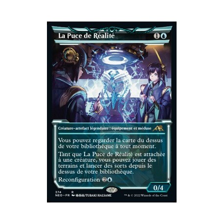 (FOIL) Bleue - (SC) La Puce de Réalité (R) [NEO]