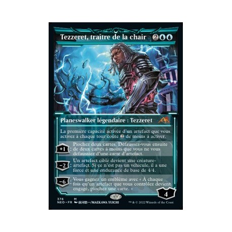 (FOIL) Bleue - (SC) Tezzeret, traître de la chair (M) [NEO]