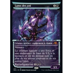 (FOIL) Noire - (SC) Lame des oni (M) [NEO]