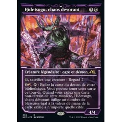 (FOIL) Noire - (SC) Hidetsugu, chaos dévorant (R) [NEO]