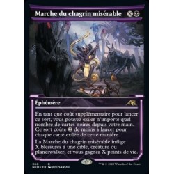 (FOIL) Noire - (SC) Marche du chagrin misérable (R) [NEO]